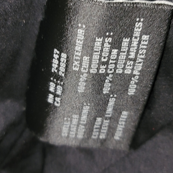 Andrew Marc black leather jacket, size Medium - Picture 7 of 11